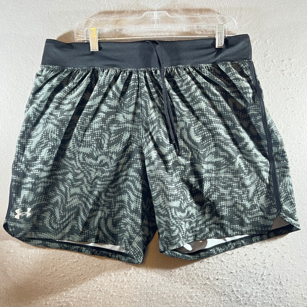 1262 | Under Armour Speedpocket Running Athletic Training Shorts Green Mens XL